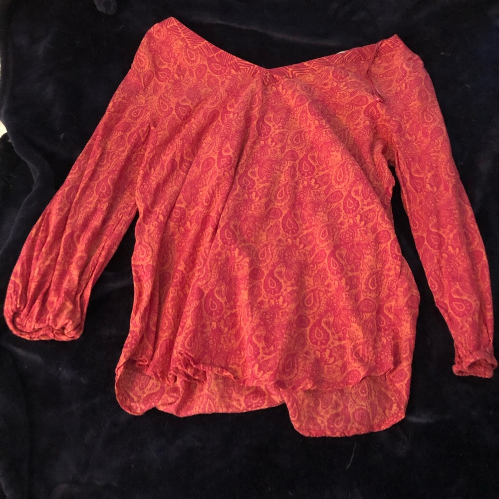 Paisley long sleeve shirt
